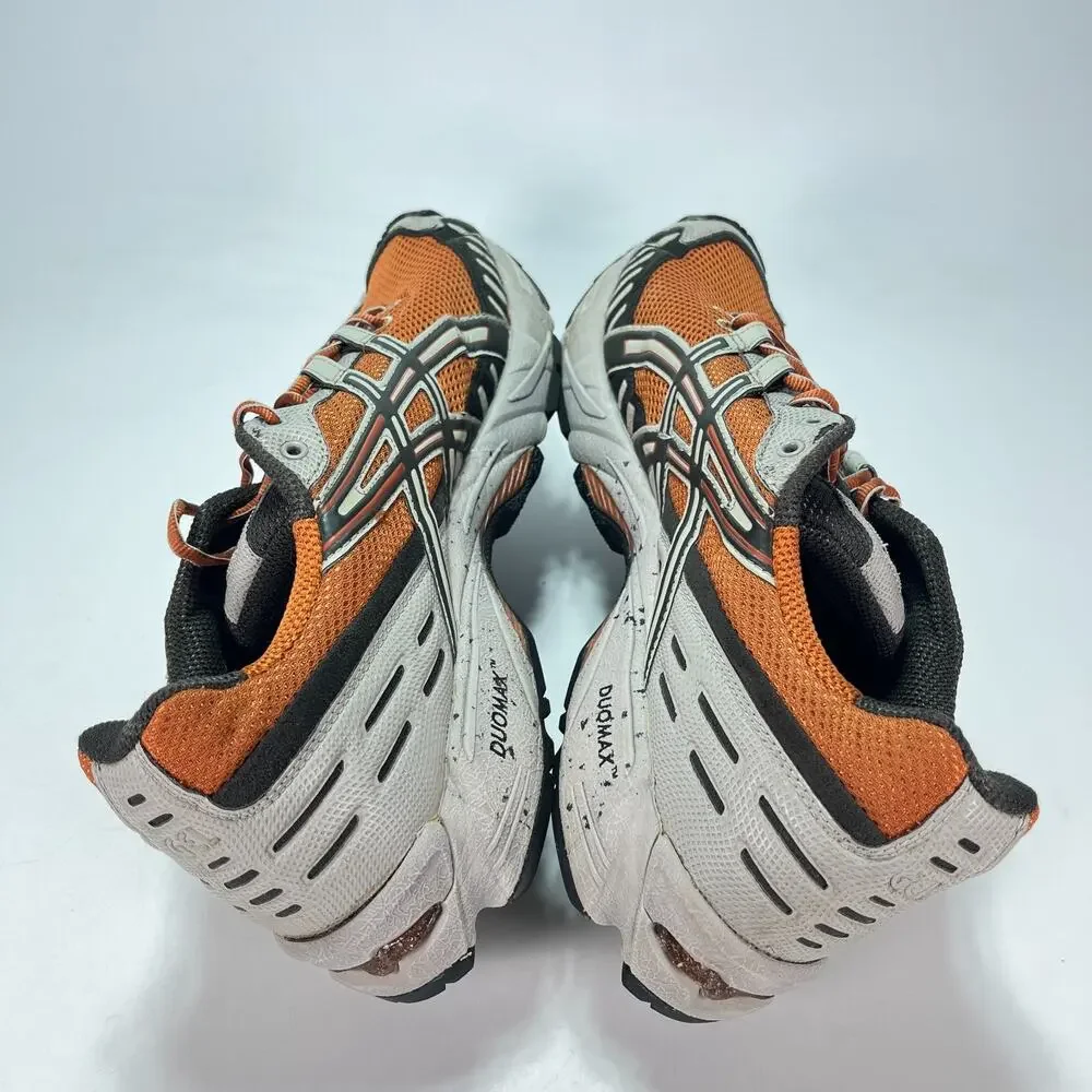 Asics Gel-Trabuco 10 Black Orange Outdoor Trail Running Shoes TN7B0 Mens Size 13